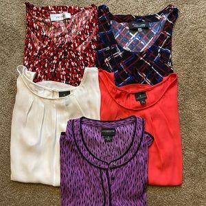 5/$23.  Ladies sleeveless tops.  Various designs
